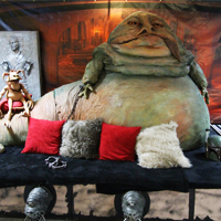 Jabba the Hutt Display