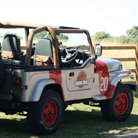 The Jurassic Park Jeep will be at Yorkshire Cosplay Con 2018