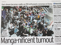 Manga-nificent turnout