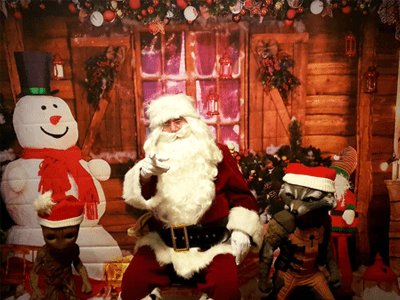We have a fantastic Santa's Grotto at our Geeky Christmas Market