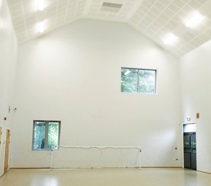 The Sports Hall, this will be our main room with Music, Karaoke and Disco