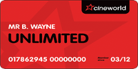 Cineworld Unlimited Card