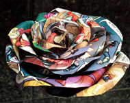 Comic Book Roses by Red
