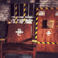 Arkham Prison Cell with Shocker Chair
