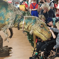 Meet Daisy the interactive Dinosaur