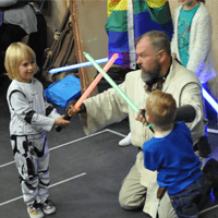 Lightsaber Training